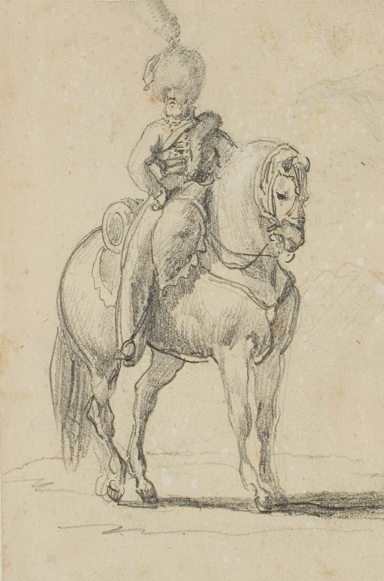 Reproduction dessin Théodore Géricault (1791-1824) 19e siècle