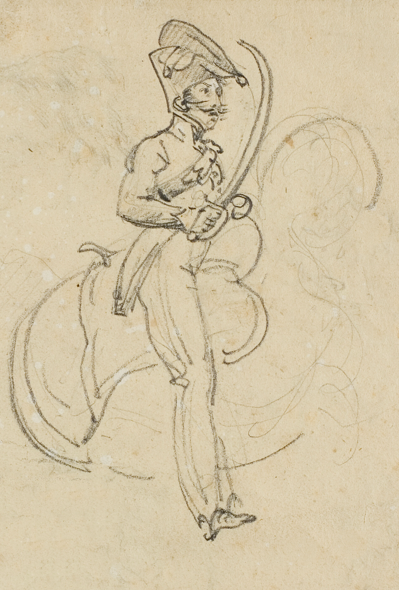 Reproduction dessin Théodore Géricault (1791-1824) 19ème siècle
